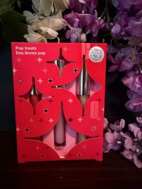 Pop Treats Lip Gloss Trio - Pink & Gold Shades